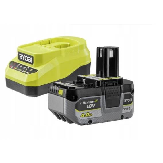 Obrázok pre 255327 RYOBI Akumulator 4Ah + Ładowarka RC18120A-140X
