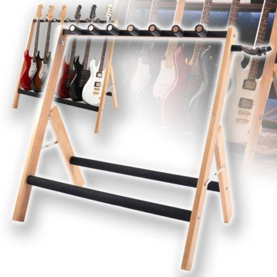 Obrázok pre DNA GS5 statyw gitarowy stojak na 5 gitar wielosta