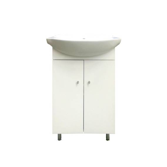 Obrázok pre MYKONOS 50 SET WHITE WASHBASIN/CABINET