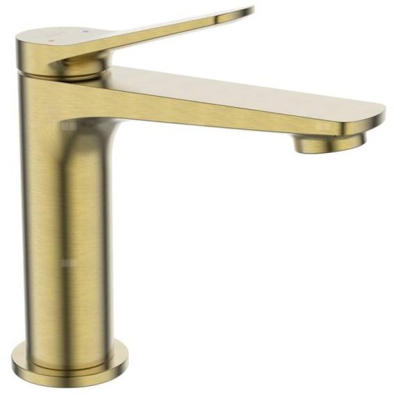 Obrázok pre WASHBASIN MIXER NESTOS BRUSHED GOLD