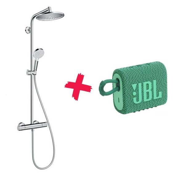Obrázok pre Hansgrohe Crometta S sprchový systém 2 hlava/hlavy Zeď Chrom