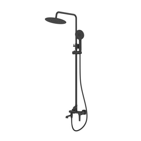 Obrázok pre SHOWER COLUMN FIRA W/SHOWER-BATH MIXBLK