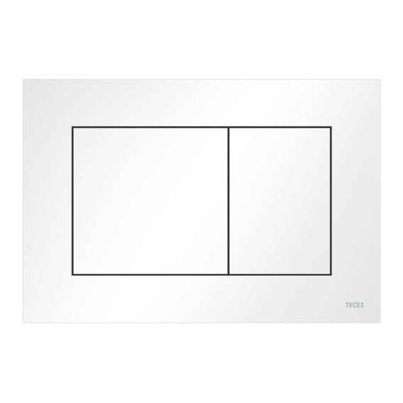 Obrázok pre TECENOW TOILET PUSH PLATE WHITE