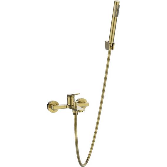 Obrázok pre BATH MIXNESTOS WITH SHOWER SET BR GOLD