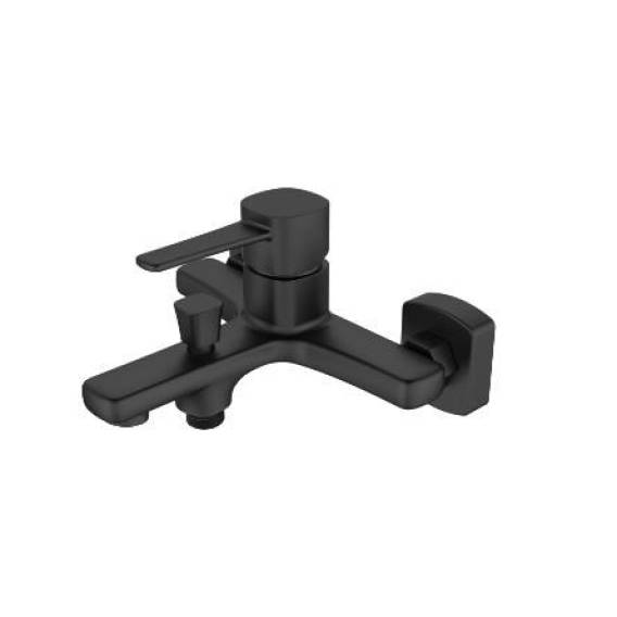 Obrázok pre BATH MIXER GLAMOUR INVENA TREND BLACK