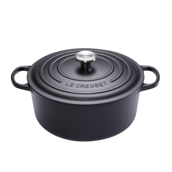Obrázok pre Le Creuset 21177260000430 kastrol 5,3 l Kulatý Černá