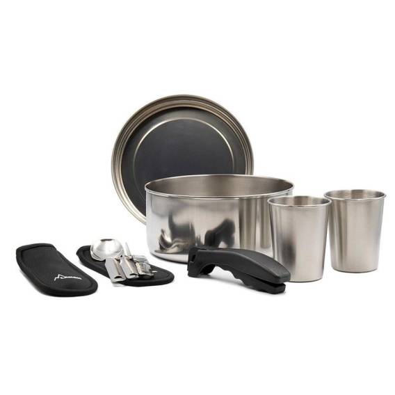 Obrázok pre STAINLESS STEEL POT SET 2PERSONS 20CM