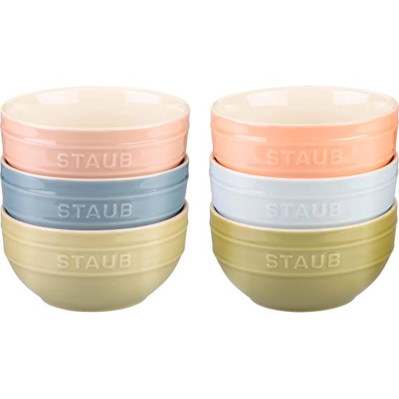Obrázok pre STAUB SERVING Zestaw 6 misek 12 cm, wielokolorowe