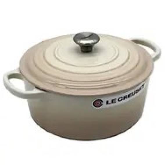 Obrázok pre Le Creuset Signature Roaster round 22cm Meringue creme (21177227164430)