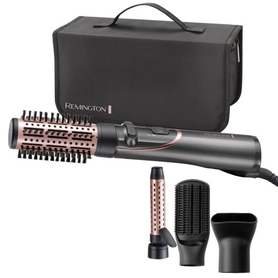 Obrázok pre Remington AS8606 Kartáč na horký vzduch Teplé Černá, Růžové zlato 800 W
