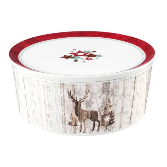 Obrázok pre SELTMANN LIFE CHRISTMAS Miska z pokrywką 21x9 cm