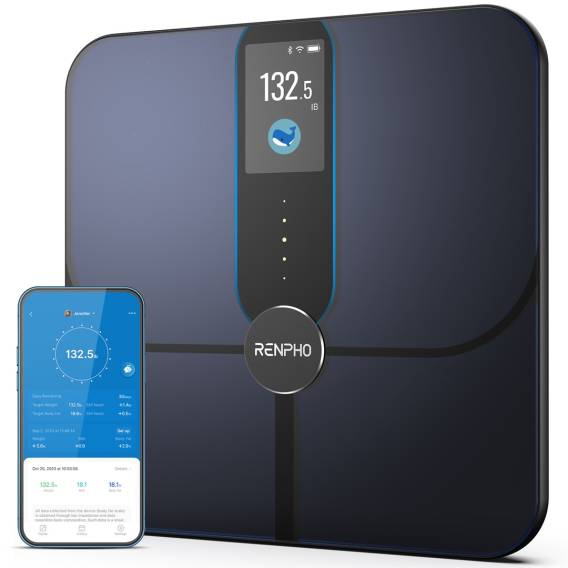 Obrázok pre Renpho Elis Nova Obdélník Tmavě modrá Elektronická osobní váha