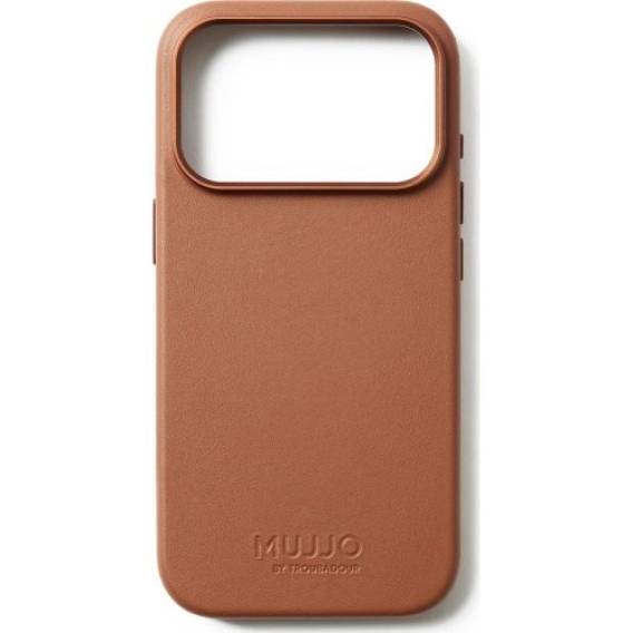 Obrázok pre Mujjo Full Leather Case MagSafe Pouzdro pro iPhone 17 Pro Hnědý