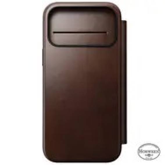 Obrázok pre Nomad Modern Leather Folio pouzdro pro mobilní telefony 16 cm (6.3") Hnědá