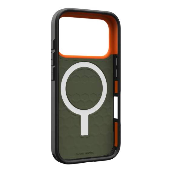 Obrázok pre Urban Armor Gear 114545117297 pouzdro pro mobilní telefony 16 cm (6.3") Obal Olivový, Oranžová