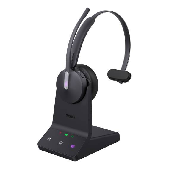 Obrázok pre Yealink WH64 Mono Teams Headset Sluchátka s mikrofonem Bezdrátový Přes hlavu Kancelář / call centrum USB typu C Bluetooth Černá