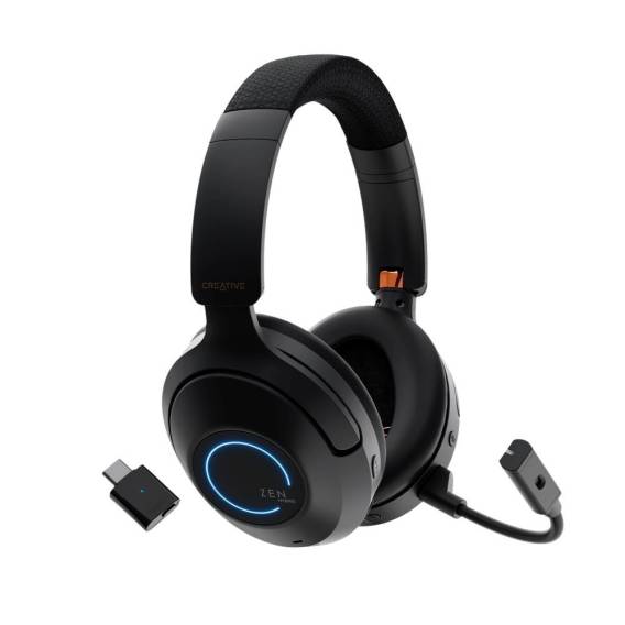 Obrázok pre Creative Labs Zen Hybrid Pro Classic Sluchátka s mikrofonem Bezdrátový Přes hlavu Hraní USB typu C Bluetooth Černá