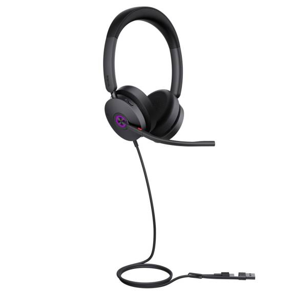 Obrázok pre Yealink UH48 Dual UC USB-C/A Sluchátka s mikrofonem Kabel Přes hlavu Hovory/hudba USB Type-C / USB Type-A Černá