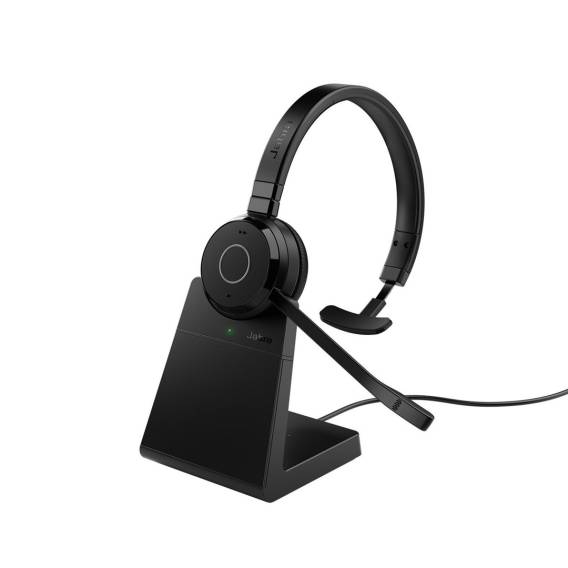 Obrázok pre Jabra Evolve 65 TE Sluchátka s mikrofonem Kabelový a bezdrátový Přes hlavu Kancelář / call centrum USB Typ-A Bluetooth Černá