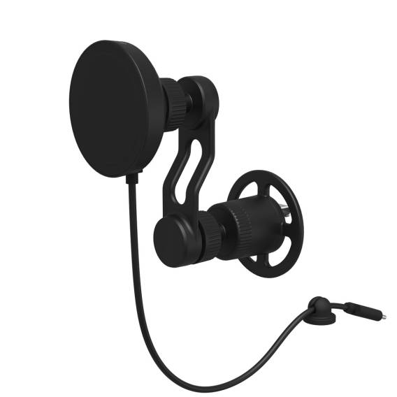 Obrázok pre mophie Snap+ Wireless Charging Vent Chytrý telefon Černá Zapalovač na doutníky Bezdrátové nabíjení Rychlé nabíjení Auto