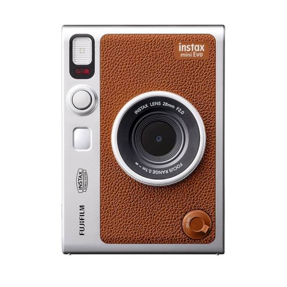 Obrázok pre Fujifilm Instax Mini Evo 1/5" 2560 x 1920 px CMOS Hnědá, Stříbrná