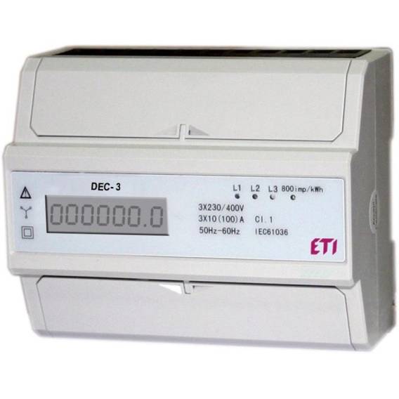 Obrázok pre METER ELECTRICITY MODULAR 3F DEC-3