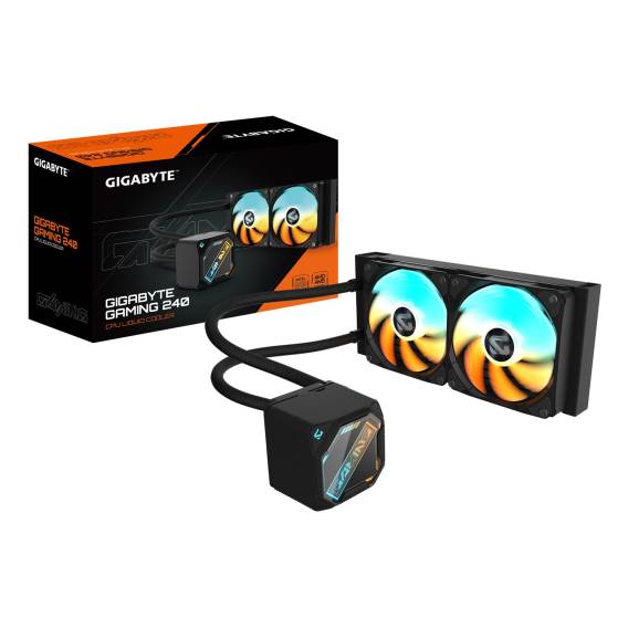 Obrázok pre GIGABYTE GAMING 240 Procesor Kapalinový chladič typu vše v jednom 12 cm Černá