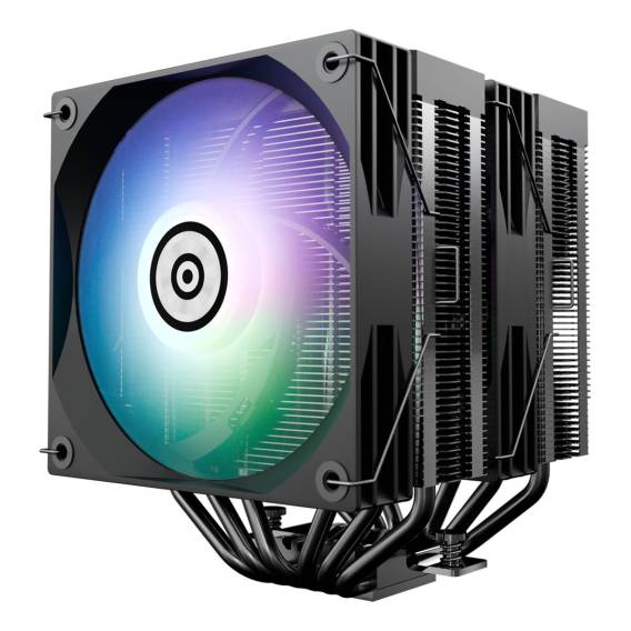 Obrázok pre Enermax ETS-TD60D-ARGB Chladicí systém pro počítač Procesor Vzduchový chladič 12 cm Černá