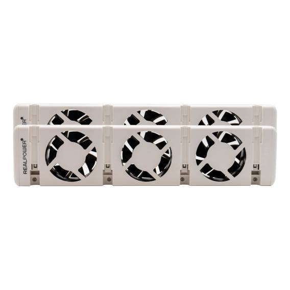 Obrázok pre RealPower HL-2 Vnitřní Bílá Elektrický přímotop s ventilátorem