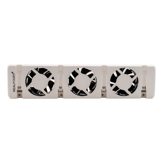 Obrázok pre RealPower HL-1 Vnitřní Bílá Elektrický přímotop s ventilátorem