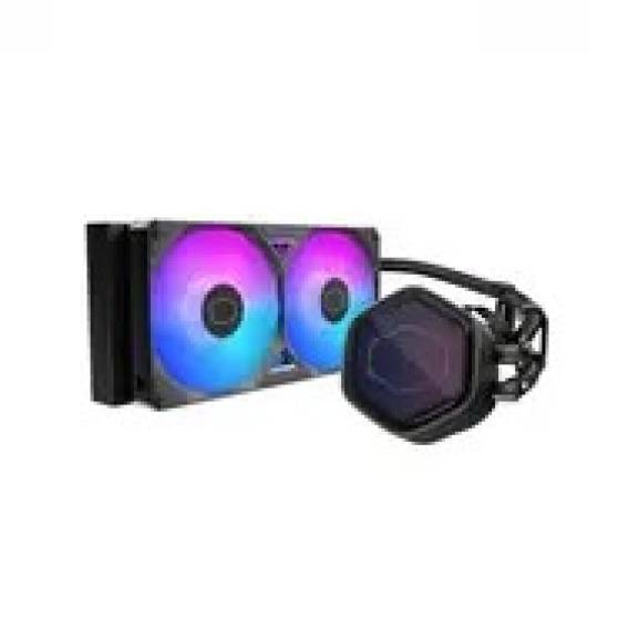 Obrázok pre Cooler Master MasterLiquid Atmos II 240 Pixel LED Black Procesor Sada pro kapalinové chlazení 12 cm Černá 1 kusů