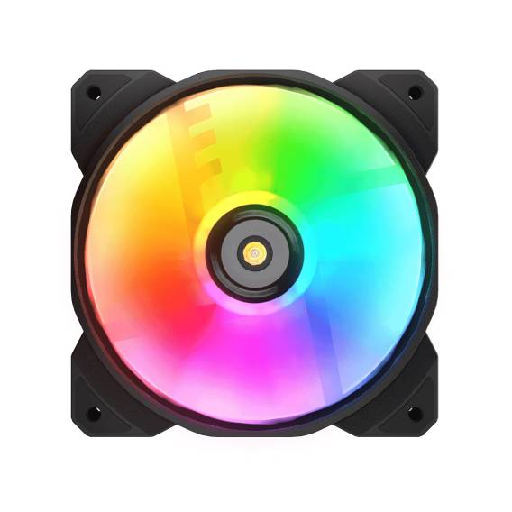 Obrázok pre COUGAR CGR-CF-MHP12HB3-RGB Počítačová skříň Vzduchový chladič 12 cm Černá, Bílá 3 kusů