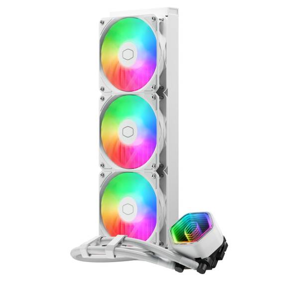 Obrázok pre Cooler Master MasterLiquid 360 Core II White Procesor Kapalinový chladič typu vše v jednom 12 cm Bílá 1 kusů