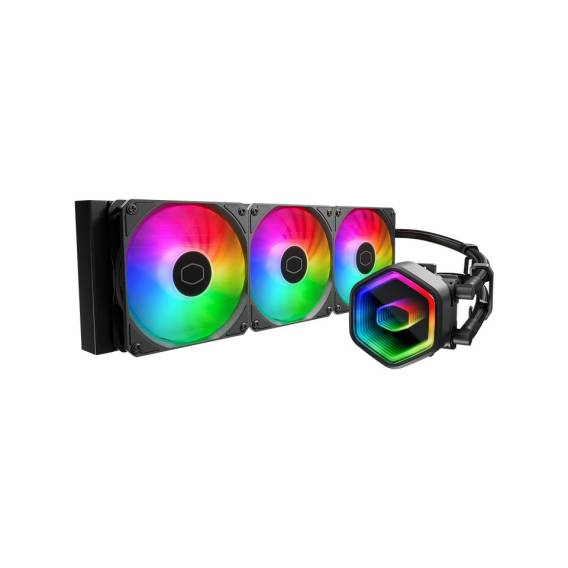 Obrázok pre Cooler Master MasterLiquid 360 Core II Procesor Kapalinový chladič typu vše v jednom 12 cm Černá 1 kusů