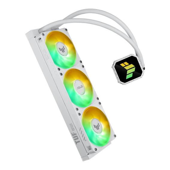 Obrázok pre ASUS TUF Gaming LC III 360 ARGB White Edition Počítačová skříň Kapalinový chladič typu vše v jednom 12 cm Bílá