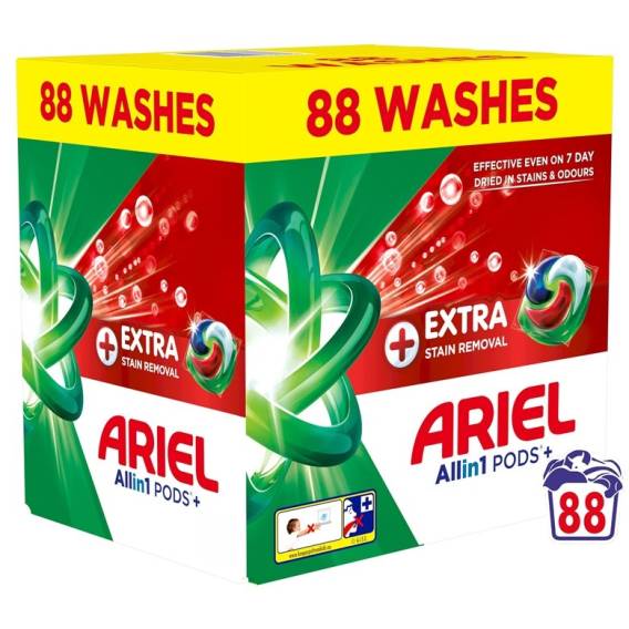 Obrázok pre ARIEL EXTRA CLEAN LAUNDRY CAP 88PCS