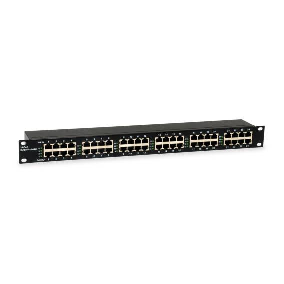 Obrázok pre LevelOne ESP-2400 přepěťová ochrana Černá 0 AC zásuvky / AC zásuvek 58 V