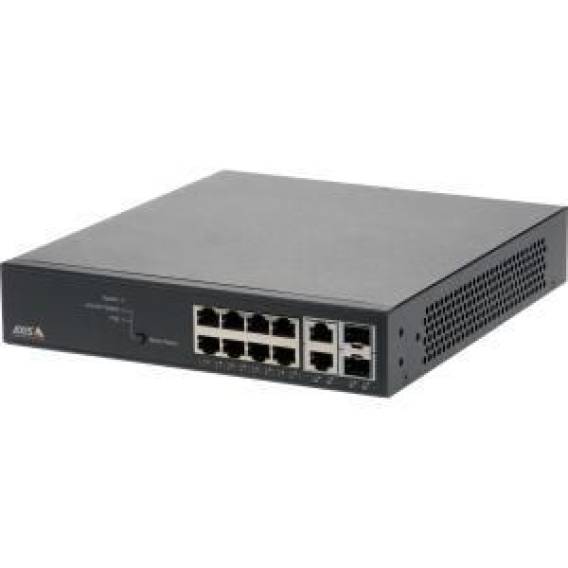 Obrázok pre Axis 01191-002 síťový přepínač Řízený Gigabit Ethernet (10/100/1000) Podpora napájení po Ethernetu (PoE) Černá