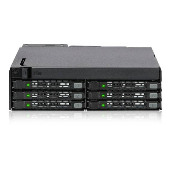 Obrázok pre Icy Dock MB606SPO-B panel k PC mechanikám Černá
