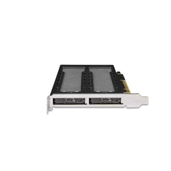 Obrázok pre Icy Dock MB842MP-B rámeček na disk SSD rámeček Černá, Stříbrná M.2