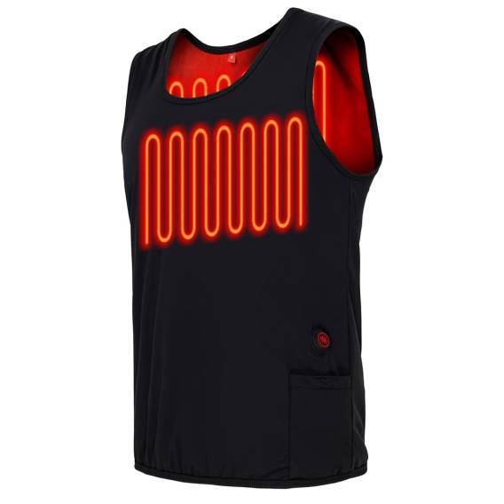 Obrázok pre Glovii GV2XL ochranná pomůcka Heated vest Lyžování, Jízda na snowboardu Unisex Polyester Černá