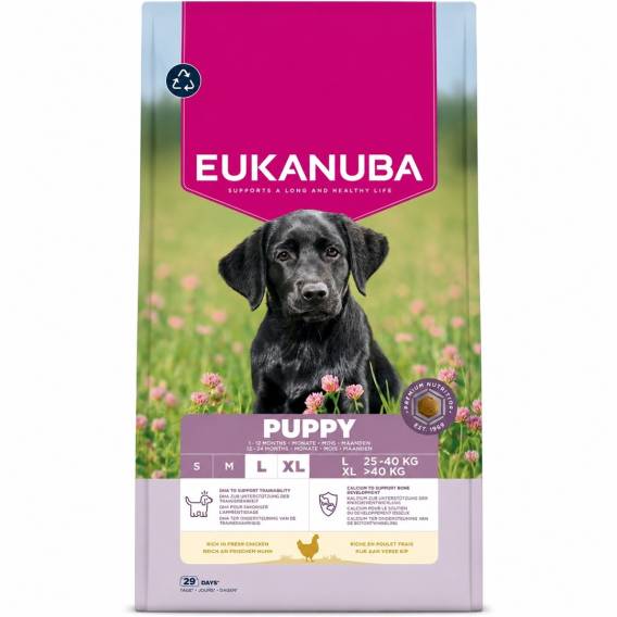 Obrázok pre EUKANUBA Premium Nutrition Puppy Large & Giant Breed Chicken - suché krmivo pro psy - 18kg