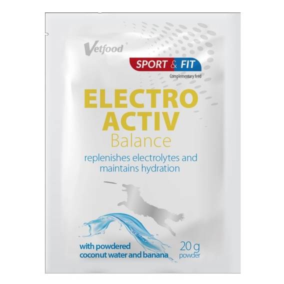Obrázok pre VETFOOD Electroactiv Balance Banana - doplňky stravy pro psy a kočky - 20g
