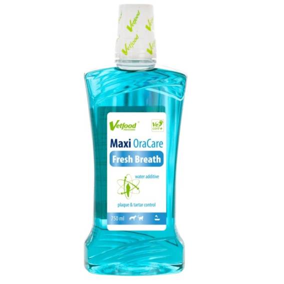 Obrázok pre VETFOOD Maxi OraCare Fresh Breath – tekutina pro ústní hygienu psa a kočky – 750ml