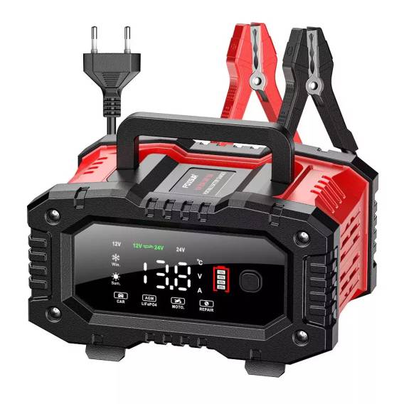 Obrázok pre EM PROSTOWNIK FOXSUR 12V&24V 20A LCD