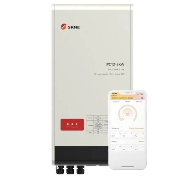 Obrázok pre Single-phase inverter/charger SRNE 3kW