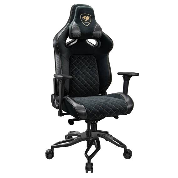Obrázok pre COUGAR CGR-T2F-GLB Univerzální herní židle Čalouněné sedadlo Černá