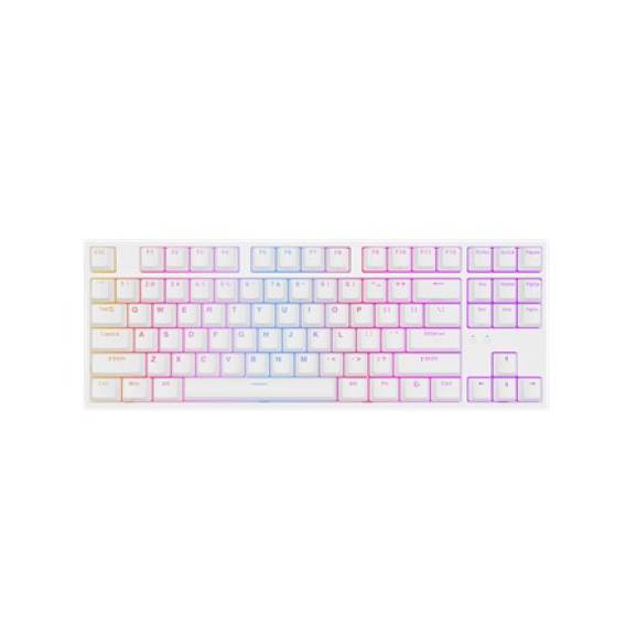 Obrázok pre GENESIS Thor 404 TKL klávesnice Hraní USB QWERTY US Mezinárodní Bílá