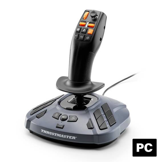 Obrázok pre Thrustmaster SimTask FarmStick Šedá USB Joystick Analogový/digitální PC