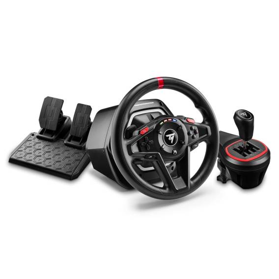 Obrázok pre Thrustmaster T128 Shifter Pack Černá USB Volant + pedály + řadicí páka Analogový/digitální PC, Xbox One, Xbox One S, Xbox One X, Xbox Series S, Xbox Series X